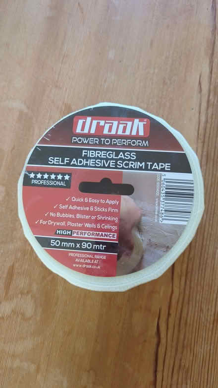 Photo of free Scrim tape - unopened (Bisley Road GL5) #1