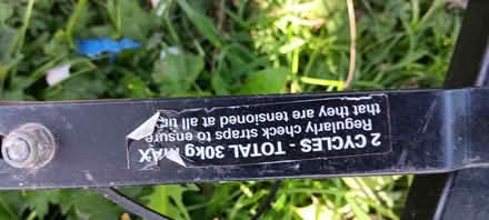 Photo of free 1 or 2 bicycle carrier (Stratford Road ,Stroud) #2