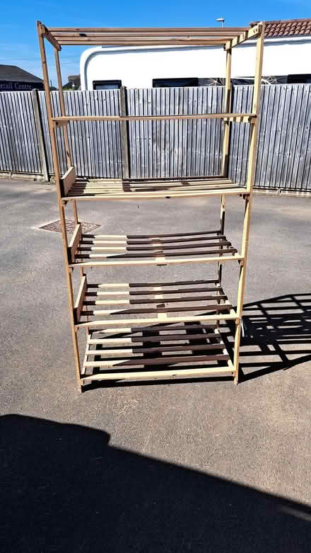 Photo of free Set of slatted shelves (Stubbington PO14) #1