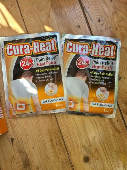 Photo of free Cura-Heat Pain Patches (Prestwich M25) #2