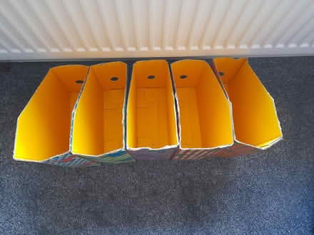 Photo of free IKEA cardboard A4 magazine files (Chesterfield, S41) #1