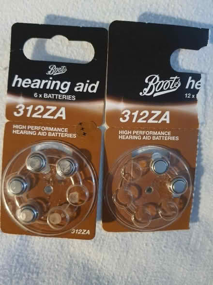 Photo of free 312ZA Hearing Aid Batteries (Box GL6) #1
