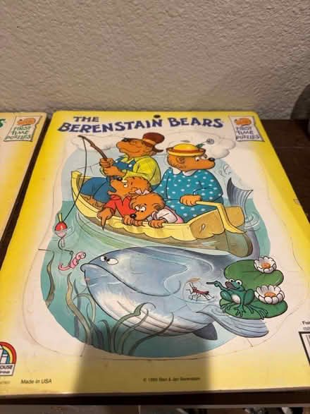 Photo of free 2 Berenstein Bear toddler puzzles (94087) #3