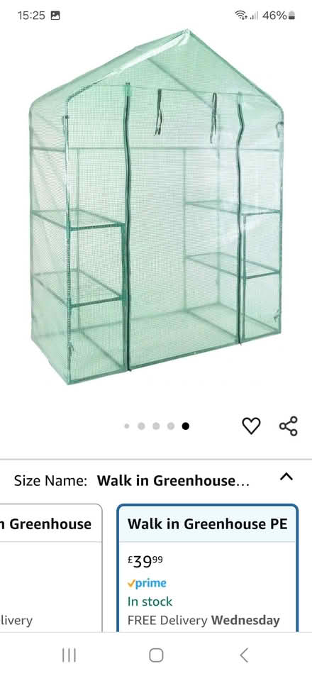 Photo of free Walk in plastic greenhouse (CV2 - Henley Green) #2