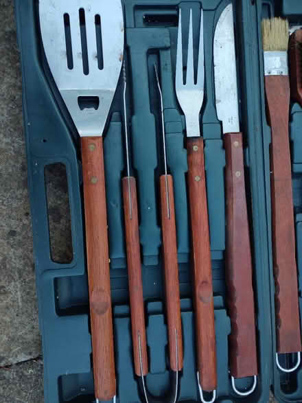 Photo of free BBQ cooking set (Southbourne BH6) #3