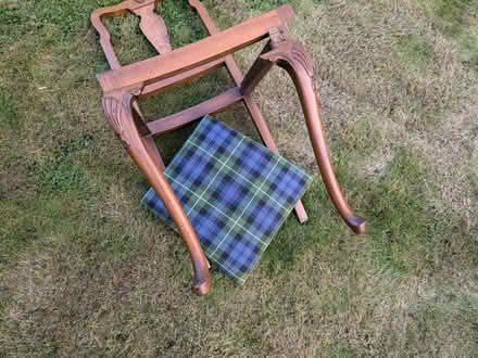 Photo of free Antique (?) chair; needs repairing? (AB24) #1