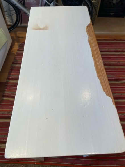 Photo of free Wood/ white pine desk (Esher KT10) #3