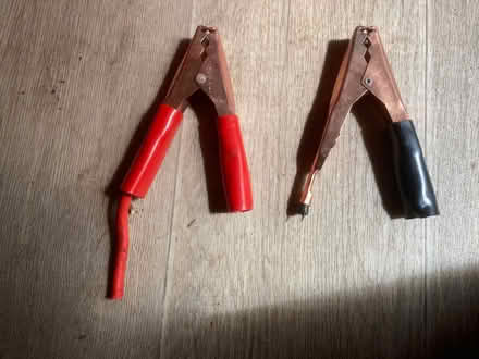Photo of free 2 Jumper Cable Clamps (High Bentham LA2) #1