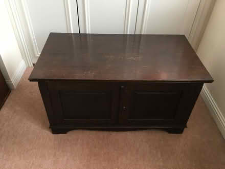 Photo of free Wooden chest 49x91x48 (Barleybank G66) #1