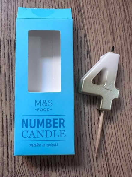Photo of free 4 and 5 cake candles (Carnforth LA5) #1