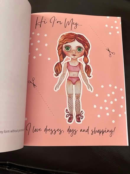 Photo of free Cut Out Paper Dolls book (NN14) #3