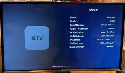 Photo of free Apple TV 3rd generation streamer (Odd Down) #4