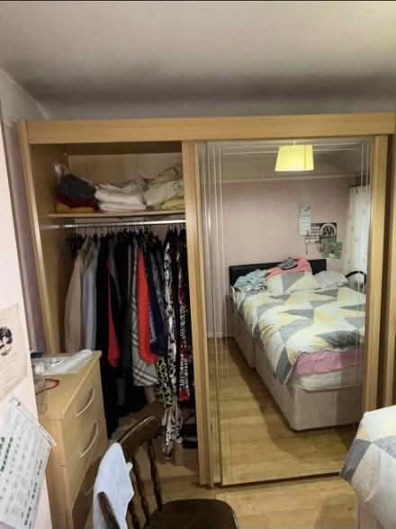 Photo of free Tall mirrored wardrobe (Figges Marsh CR4) #1