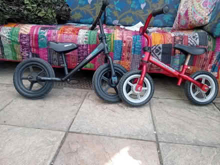 Photo of free 2 balance bikes (Buriton GU31) #1