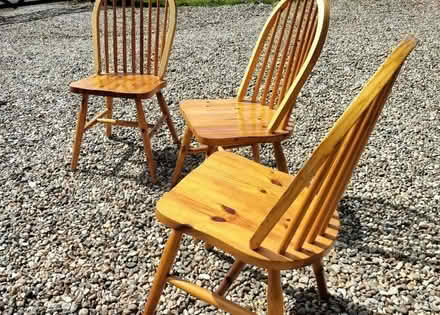 Photo of free Pine kitchen chairs (Edgiock B96) #3