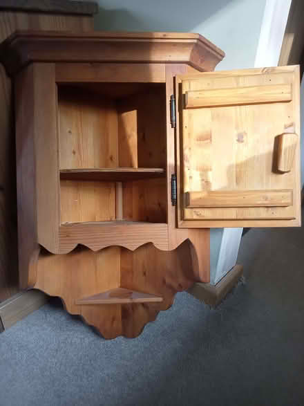 Photo of free Pine corner cupboard (Mynd SY7) #2