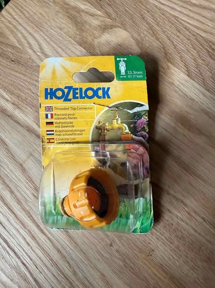 Photo of free Hozelock threaded tap connector (Exeter EX2) #1