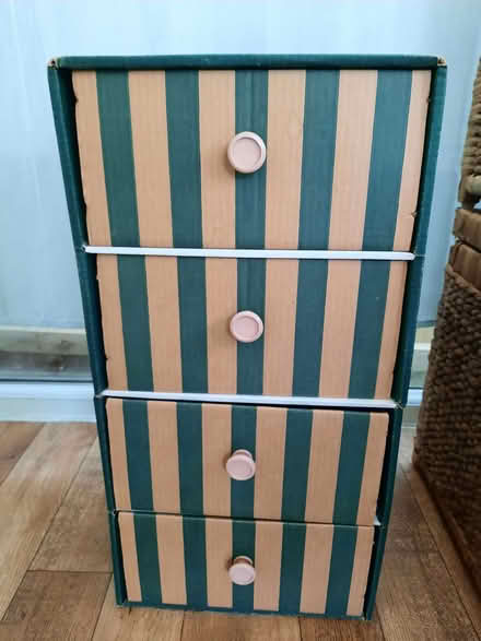 Photo of free Cardboard chest of drawers (Butetown CF10) #1