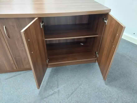 Photo of free Large dark cherry sideboard (BR8) #3