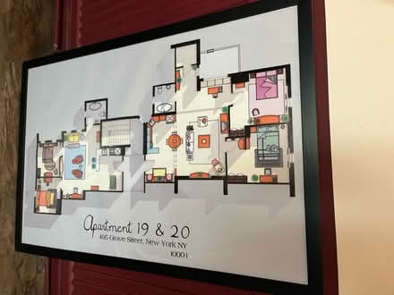 Photo of free Large Friends apartment print (Chilwell NG9) #1
