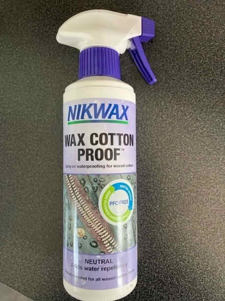 Photo of free Nikwax wax cotton proof spray (Torrisholme LA4) #1