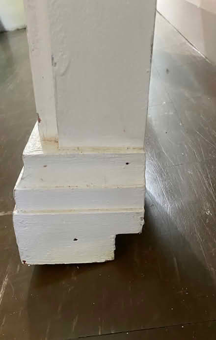 Photo of free White Painted Wooden Fire Surround (Charlton SE7) #4