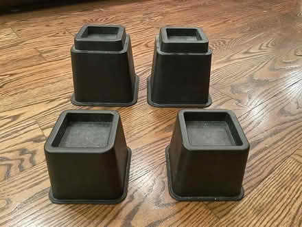 Photo of free Set of bed risers (Lower East Side) #1