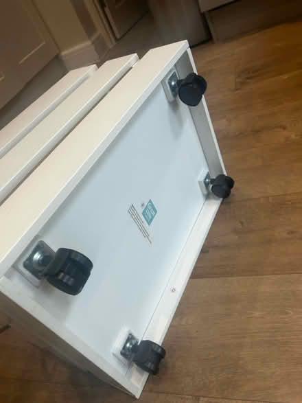 Photo of free Wooden toy box on wheels (Virginia water) #2
