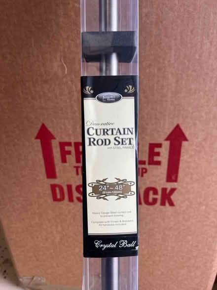 Photo of free Curtain rod (Cranbury) #1