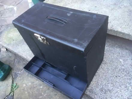 Photo of free Metal tool storage box with tools (Wilmslow SK9) #2