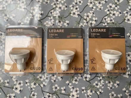 Photo of free Three GU10 lightbulbs (Dursley GL11) #1