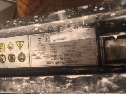 Photo of free Diamond wet tile cutter working (Greystones S11) #2