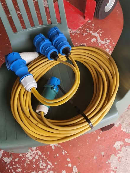 Photo of free Mains hook-up lead/shore power cable for caravan or boat (Largs KA30) #1