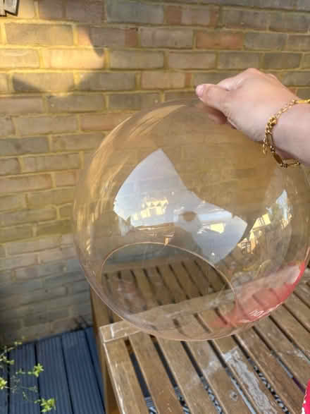 Photo of free Glass lampshade (MK3 west Bletchley) #1