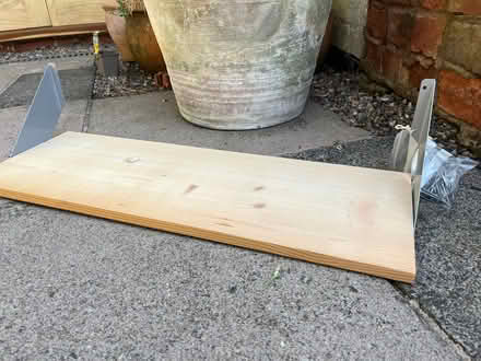 Photo of free 4 shelves & brackets WR5 (Red Hill WR5) #2