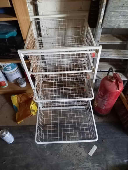 Photo of free IKEA Wardrobe Basket Unit (TN24) #1