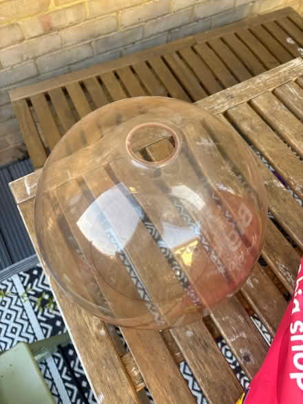 Photo of free Glass lampshade (MK3 west Bletchley) #2