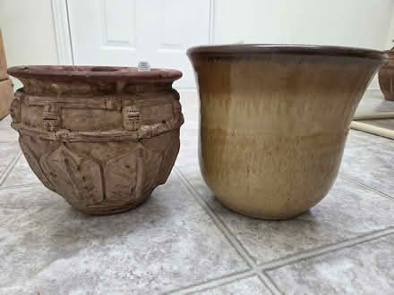 Photo of free 2 planter pots (Wellington village) #1