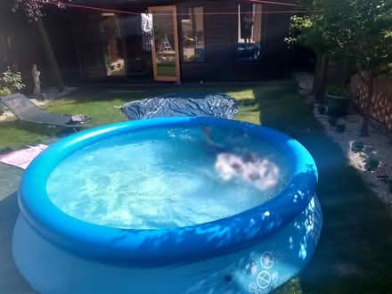 Photo of free Intex 10 ft Paddling Pool and Cover (Langley SL3) #1