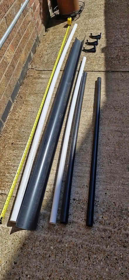 Photo of free Guttering and plumbing pipes (Countesthorpe LE8) #1