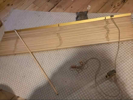 Photo of free Wooden slatted blinds (Brockley SE4) #1