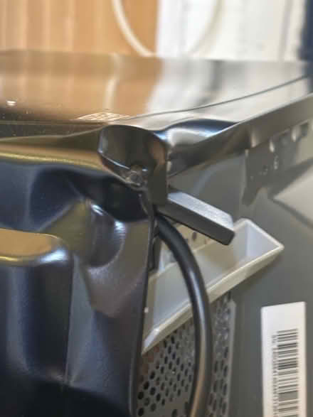 Photo of free Microwave dented and not tested (SK17 Buxton) #2