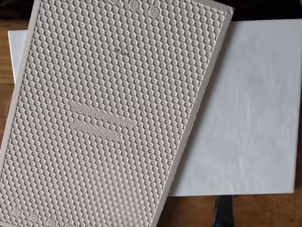 Photo of free 2 x white Floor tiles - New (Lemsford AL8) #2