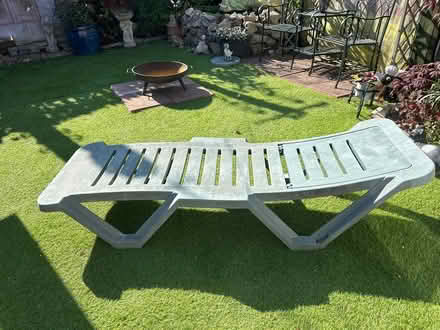 Photo of free Two pvc sun loungers (BR6) #1