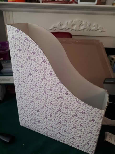 Photo of free Cardboard Magazine Holder/Organizer (Richmond Hill) #2