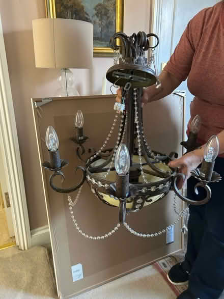 Photo of free Chandelier (modern, looks antique) (Battersea SW11) #2