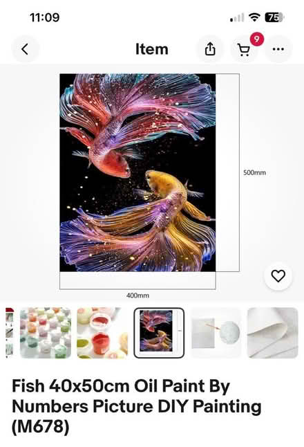 Photo of free Brand new in pack, opened 1 paint by numbers full kit (Furzton MK4) #1