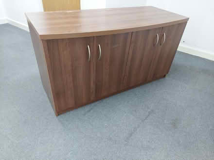 Photo of free Large dark cherry sideboard (BR8) #1