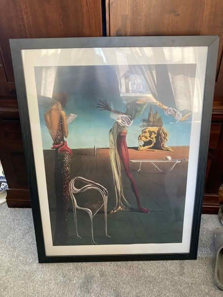 Photo of free Salvador Dali frame print large (Bn36fe) #1