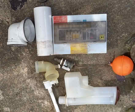 Photo of free Fusebox, random plumbing bits. (Hirael LL57) #1
